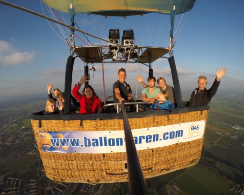 Prive Ballonvaart uit Houten naar Tull en het Waal